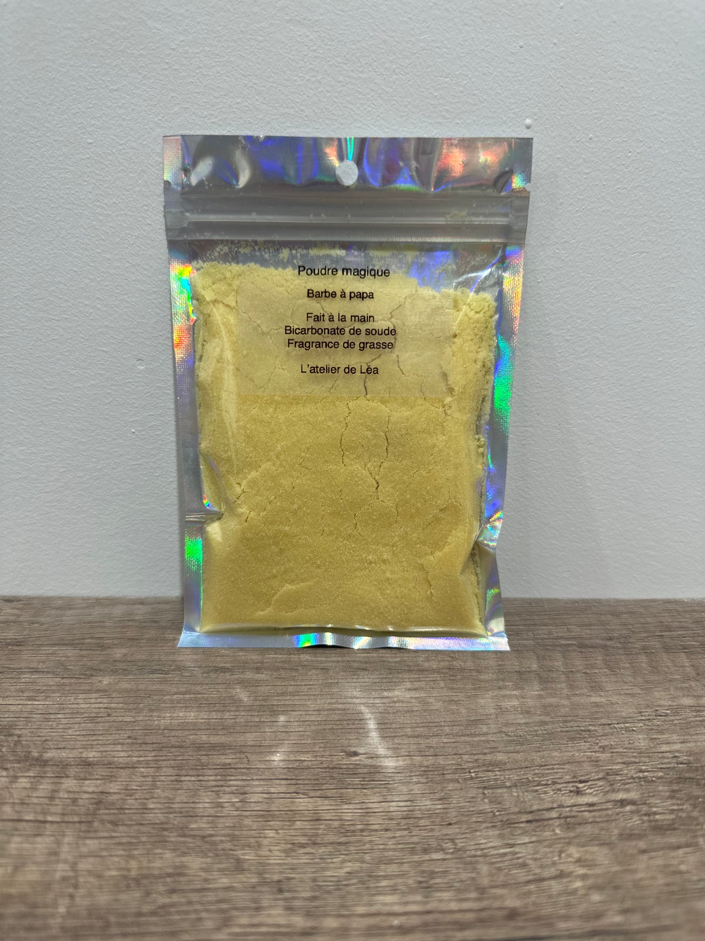 Poudre magique senteur Barbe à papa (sachet de 100g)