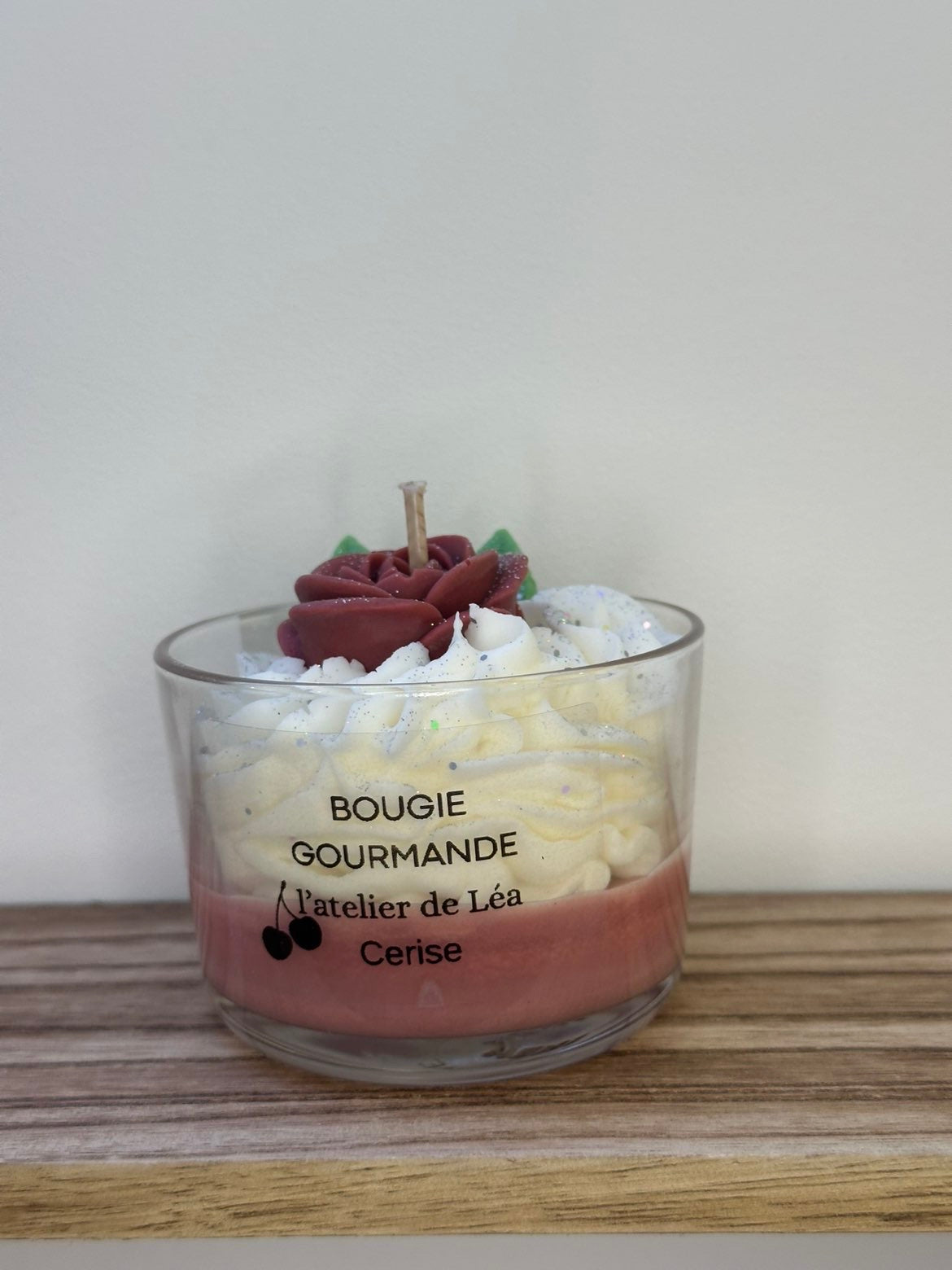Bougie gourmande senteur Cerise