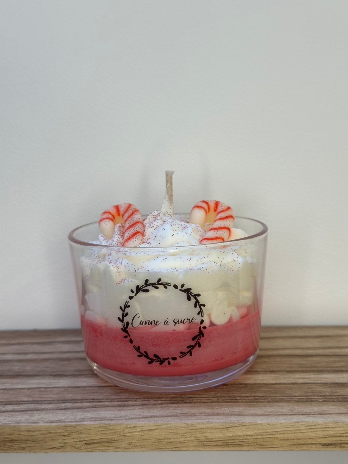 Bougie gourmande senteur Canne à sucre