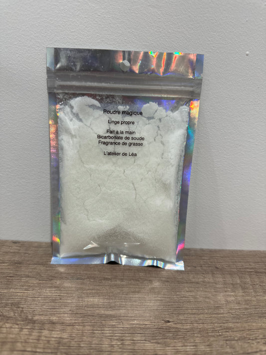 Poudre magique senteur linge propre (sachet de 100g)