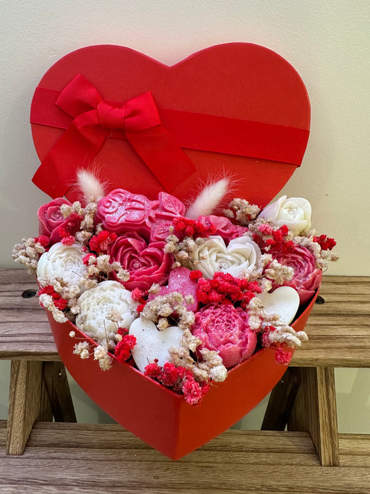 Bouquet de fleur saint Valentin