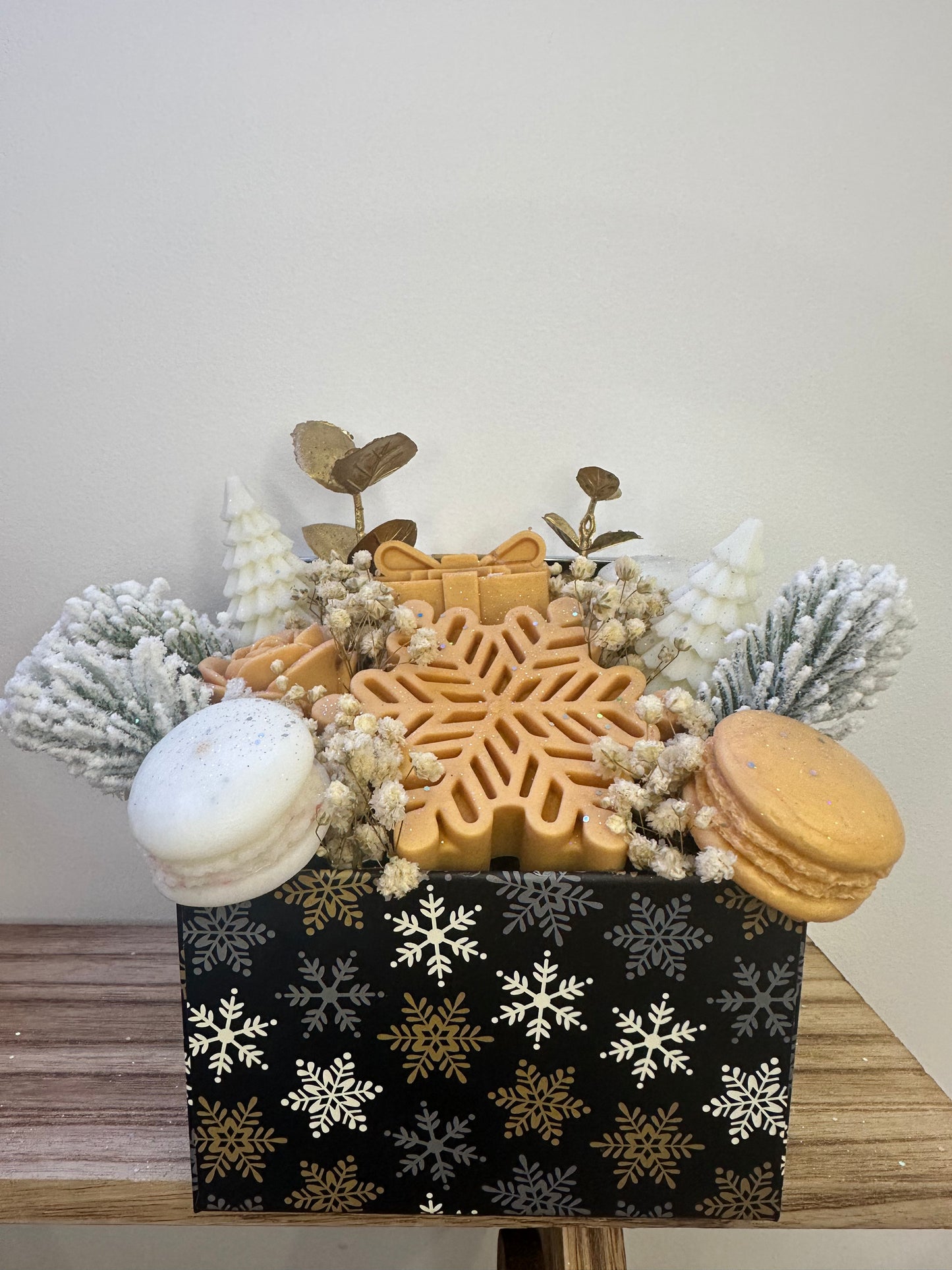 Bouquet de fleurs de fondants (senteur yankee candle afternoon escape)