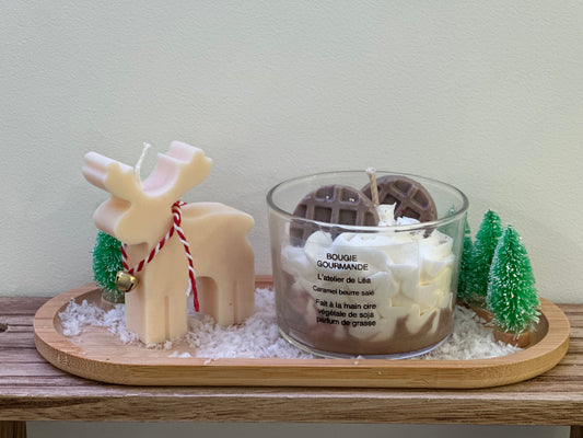Planche de Noël senteur Caramel beurre salé