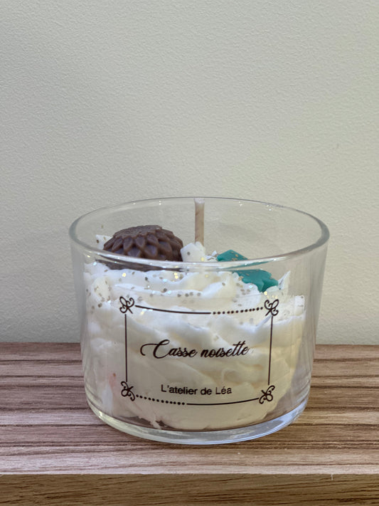 Bougie gourmande senteur casse noisette