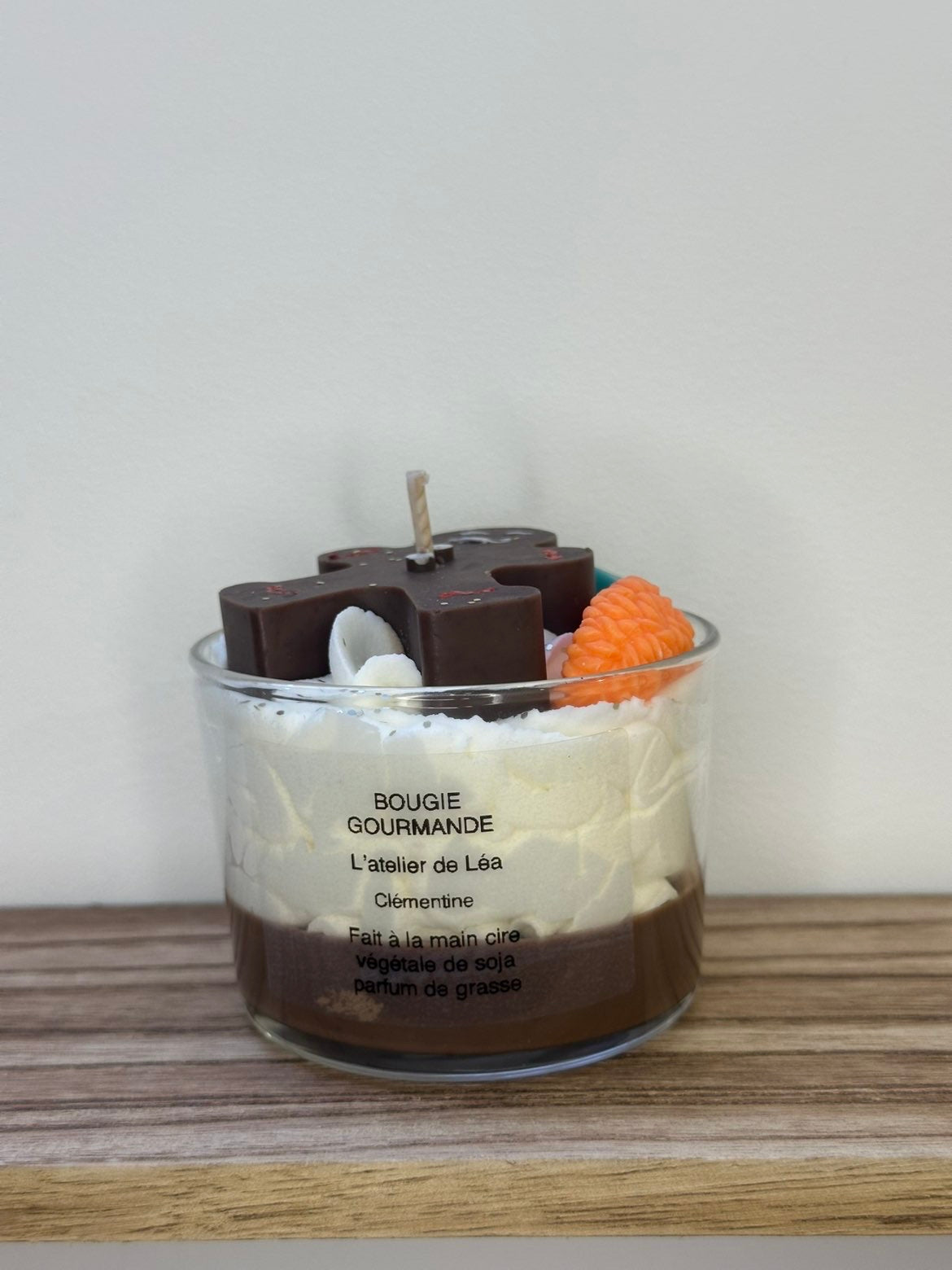 Bougie gourmande senteur Clémentine