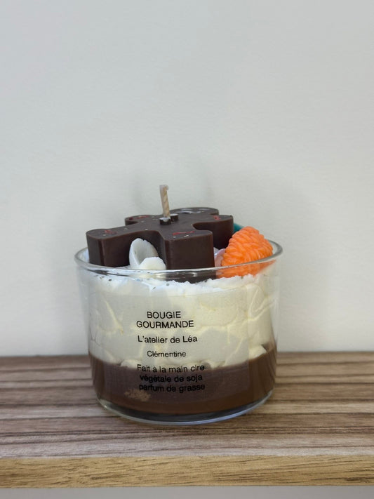 Bougie gourmande senteur Clémentine