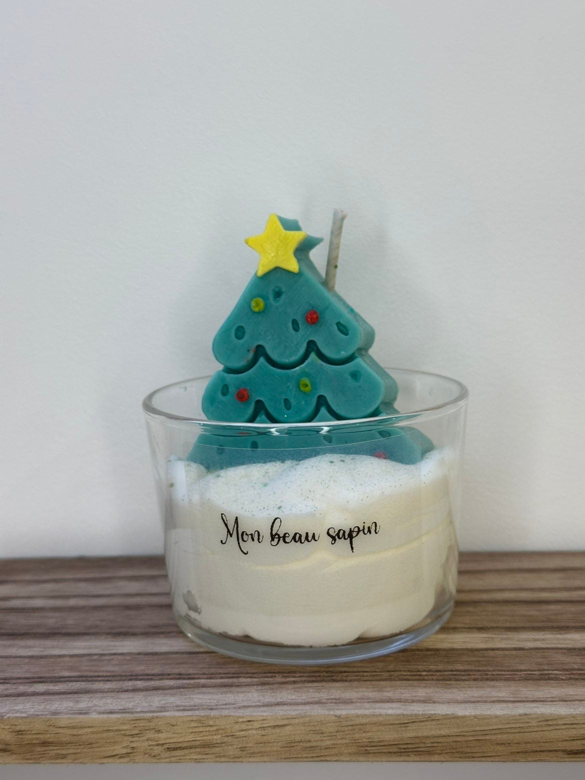 Bougie gourmande senteur Sapin de Noël